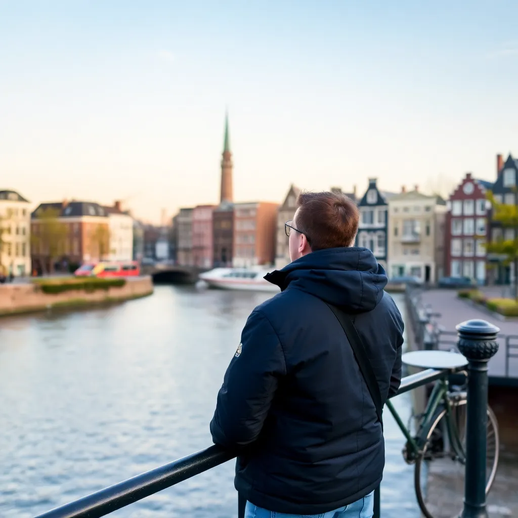 Joost uit Rotterdam die als ZZP'er webdesign doet